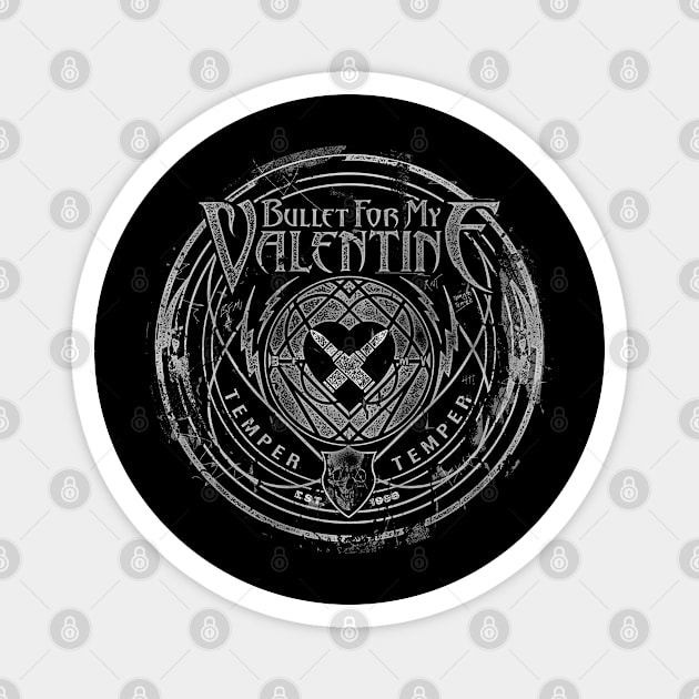 Bullet For My Valentine Magnet by Cartooned Factory